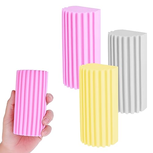 WLLHYF Damp Clean Duster Sponge Magic Eraser Reinigungsschwamm Wiederverwendbarer Schrubber Reinigungsmittel für den Haushalt Küche Reinigung von Geschirr Waschbecken Fußleisten Spiegeln Fenstern von WLLHYF