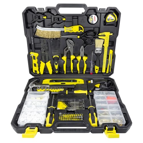 WMC Tools 1001-Teile Heimwerker-Werkzeugset - Umfassend, Langlebig und Vielseitig für alle DIY-Aufgaben von WMC TOOLS