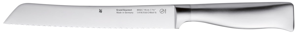 WMF Brotmesser mit Doppelwellenschliff 19 cm Grand Gourmet von WMF