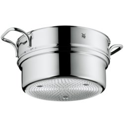 WMF Dämpfereinsatz 24 cm, Gemüse-/ Kartoffeldämpfer, Cromargan Edelstahl poliert, spülmaschinengeeignet WMF Dämpfereinsatz 24 cm, Gemüse-/ Kartoffeldämpfer, Cromargan Edelstahl poliert, spülmaschinengeeignet von WMF