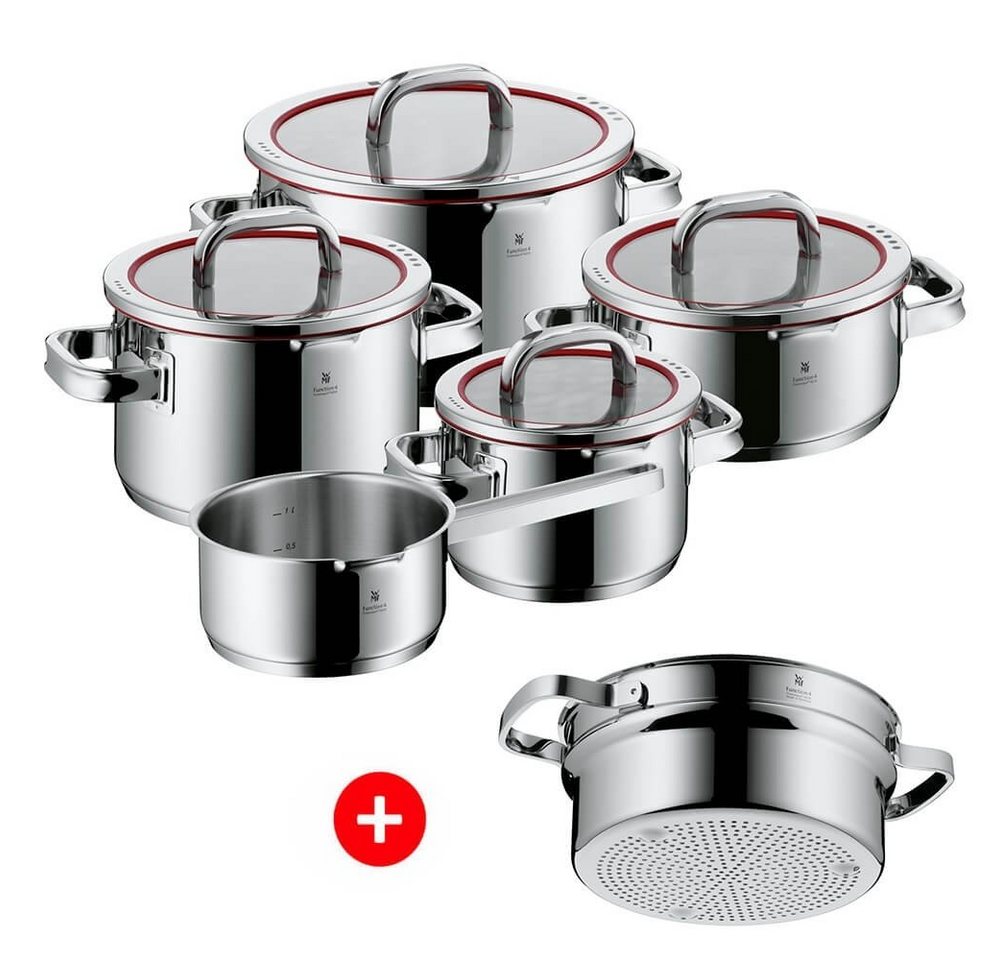 WMF Topf-Set WMF Topfset 6-tlg. Function4 gratis Dampfgareinsatz von WMF