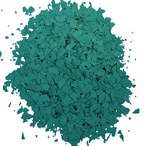 WO-WE Farbchips für Epoxidharz Bodenbeschichtung Bodenfarbe Colorchips Grün - 500g von WO-WE