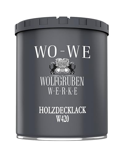 WO-WE Holzfarbe Holzlack Wetterschutzfarbe Außen & Innen - Platingrau RAL 7036-750 ml WO-WE Holzfarbe Holzlack Wetterschutzfarbe Außen & Innen - Platingrau RAL 7036-750 ml von WO-WE