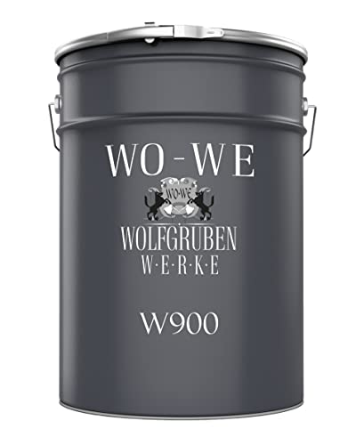 WO-WE Metalllack Metallfarbe Buntlack W900 Decklack für Metall Stahl Eisen Tannengrün ähnl. RAL 6009 2,5L von WO-WE