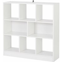 WOLTU Bücherregal Bücherschrank Standregal mit 8 Fächern für Wohnzimmer und Büro von WOLTU