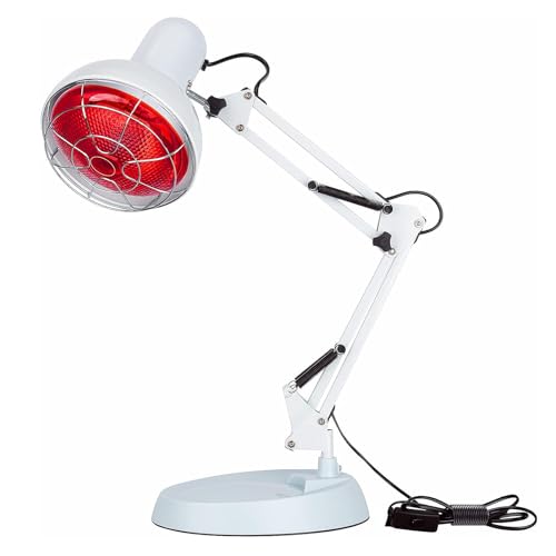 WOOLUCK Rotlichtlampe, Infrarotlampe Wärmelampe 150W, Rotlichtlampe Wärmelampe, Infrarotlicht-Rotlicht-Wärmelampen Set WOOLUCK Rotlichtlampe, Infrarotlampe Wärmelampe 150W, Rotlichtlampe Wärmelampe, Infrarotlicht-Rotlicht-Wärmelampen Set von WOOLUCK