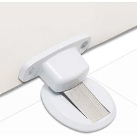 Woosien - Starker magnetischer Türstopper aus Metall, robuster Türstopper mit 3 m langen, am Boden montierten, verdeckten, selbstklebenden Schrauben von WOOSIEN