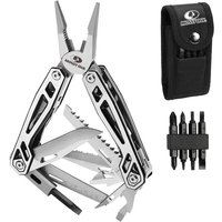 Mossy Oak Multifunktionszange,21 in 1 Multi-Tool Multifunktion mit Zange Klappmesser, Faltbares Mulitool Camping Wandern Reparieren,inkl tragbare von WORKPRO