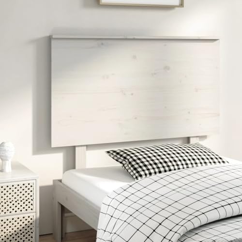 WSJHUHK Möbel, Betten & Accessoires, Kopfteile & Fußteile, Bettkopfteil weiß, 104 x 6 x 82,5 cm, Massivholz, Kiefer WSJHUHK Möbel, Betten & Accessoires, Kopfteile & Fußteile, Bettkopfteil weiß, 104 x 6 x 82,5 cm, Massivholz, Kiefer von WSJHUHK