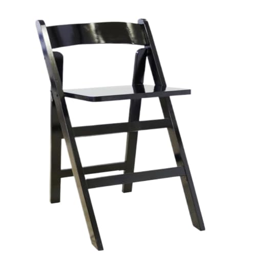 WXHQF Bar StüHle Barhocker for Den Außenbereich, Tragbar, Aus Holz, Faltbar, Hoher Barstuhl, Klappbarer Barhocker, Hoher Barstuhl, Barhocker Bar Chair (Color : Black, Size : A) von WXHQF