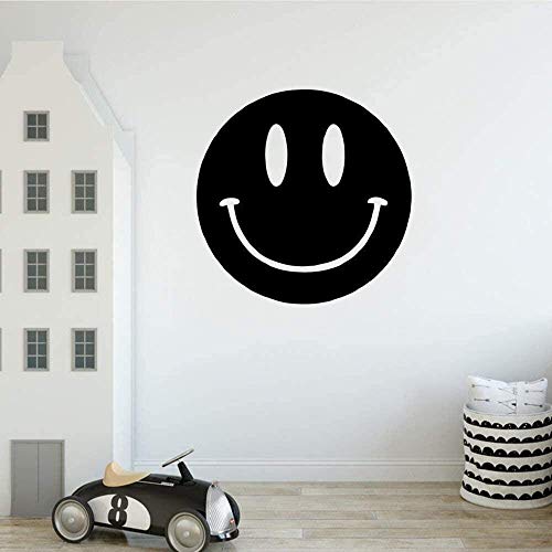 Vinyl Wandaufkleber Wanddekoration Diy Aufkleber Selbstklebende Romantische Smiley Wandaufkleber Kunst Tapete Möbel Wandaufkleber 50X50Cm von WYFCL