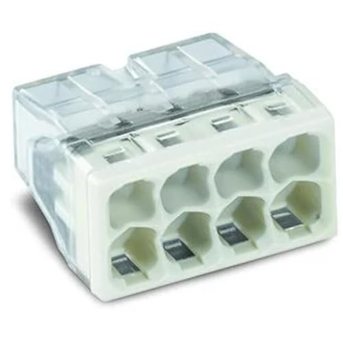 WAGO Verbindungsklemmen 2273-208 | 8-polig, bis 2,5 mm², 50 Stück, COMPACT Verbindungsklemme für eindrähtige Leiter, bestätigte Anwendungssicherheit, kleinstmögliche Bauform WAGO Verbindungsklemmen 2273-208 | 8-polig, bis 2,5 mm², 50 Stück, COMPACT Verbindungsklemme für eindrähtige Leiter, bestätigte Anwendungssicherheit, kleinstmögliche Bauform von WAGO