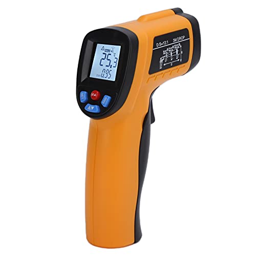 GM550 Thermometer LCD Industrielles Digitalthermometer mit Infrarotziel -50℃-550℃ (-58℉-1022℉) Temperaturprüfung für Küche/Kochen Grill/Auto/Industrie von Walfront