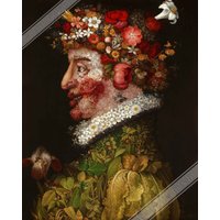 Arcimboldo Frühlingssaison Poster - Giuseppe Spring Print Vier Jahreszeiten Uk, Eu Usa Inlandsversand von WallArtPrints4uUSA