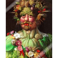 Arcimboldo Vertumus | Rudolf Ii Poster - Giuseppe Gemüse Obst Gesicht Print Uk, Eu Usa Inlandsversand von WallArtPrints4uUSA