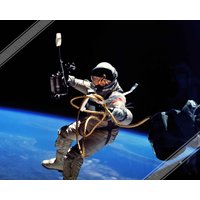 Astronaut Poster - Vintage Americas First Space Walk Uk, Eu Usa Domestic Shipping von WallArtPrints4uUSA