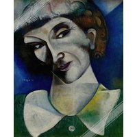 Chagall Druck, Marc Selbstportrait Poster - Druck Uk, Eu Usa Inlandsversand von WallArtPrints4uUSA
