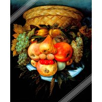 The Fruit Basket Poster - Giuseppe Arcimboldo Posterdruck Uk, Eu Usa Inlandsversand von WallArtPrints4uUSA