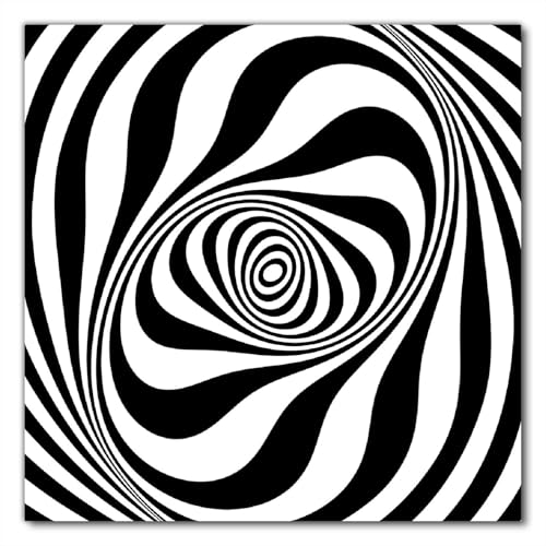 Wallario Selbstklebende Möbelfolie/Tischdecke für Innen und Außen, Größe: 70 x 70 cm - Optische Täuschung - Zebra Muster - schwarz weiß Wallario Selbstklebende Möbelfolie/Tischdecke für Innen und Außen, Größe: 70 x 70 cm - Optische Täuschung - Zebra Muster - schwarz weiß von Wallario