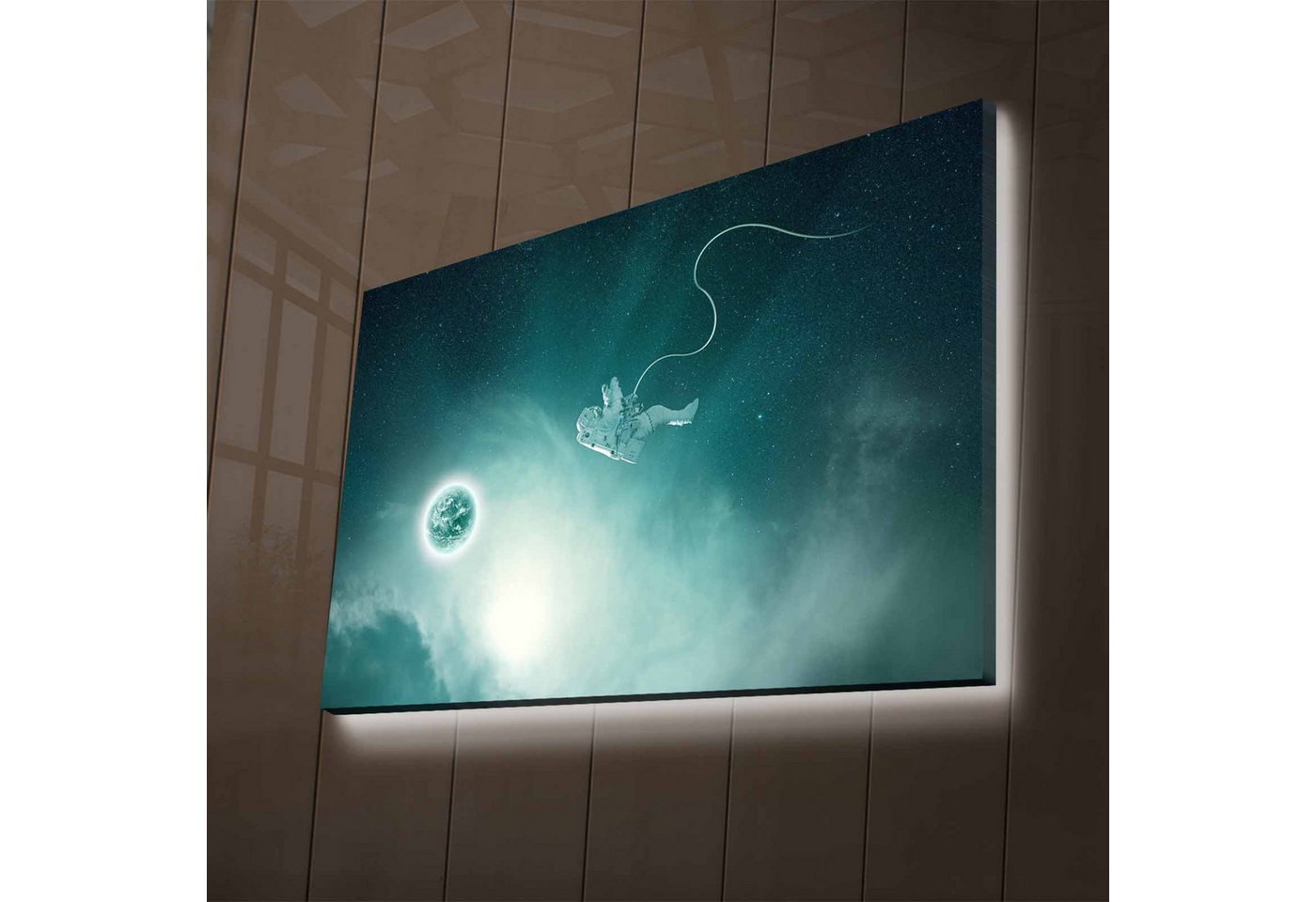 Wallity Leinwandbild LED4334 45 x 70 cm von Wallity