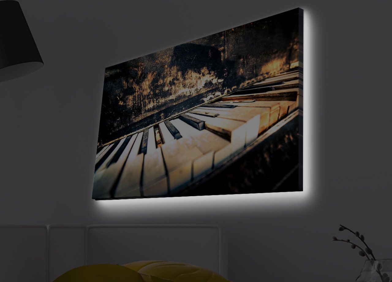 Wallity Leinwandbild LED4397 45 x 70 cm von Wallity