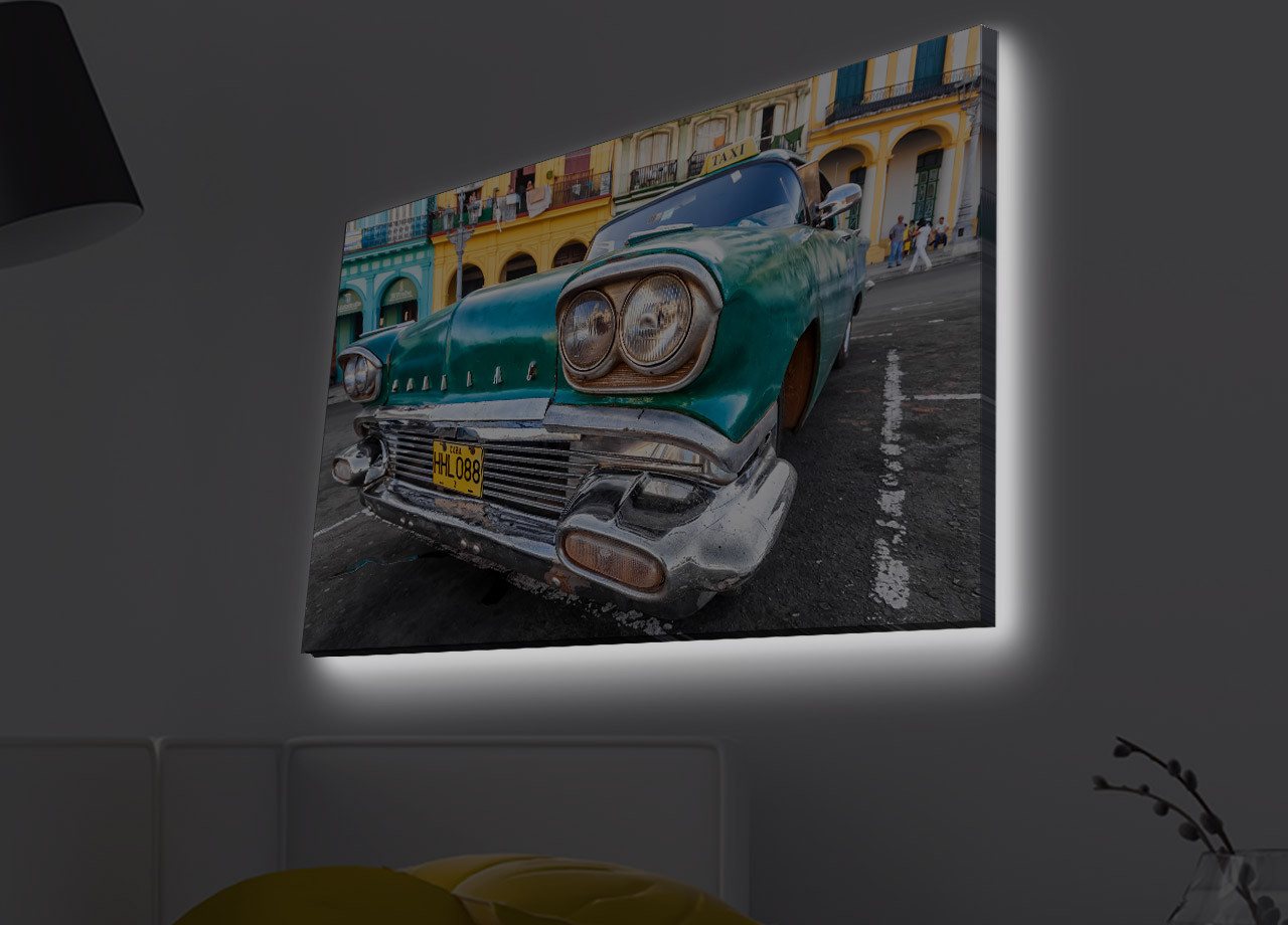 Wallity Leinwandbild LED4420 45 x 70 cm von Wallity