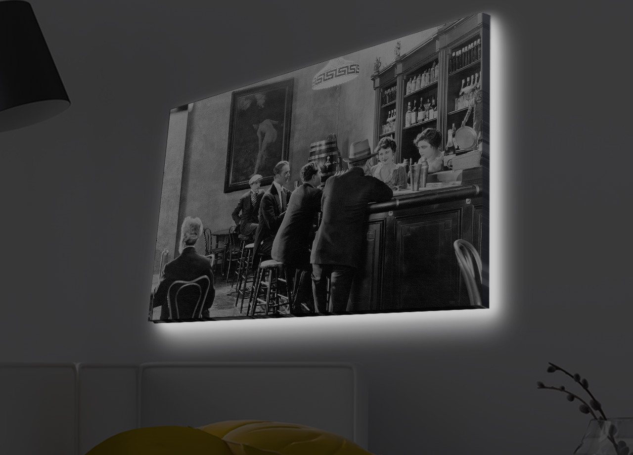 Wallity Leinwandbild LED4424 45 x 70 cm von Wallity