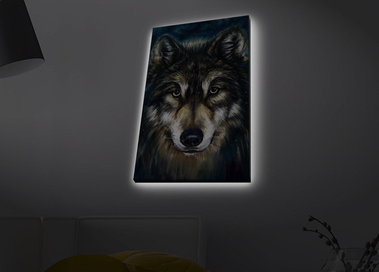 Wallity Leinwandbild LED4447 45 x 70 cm von Wallity