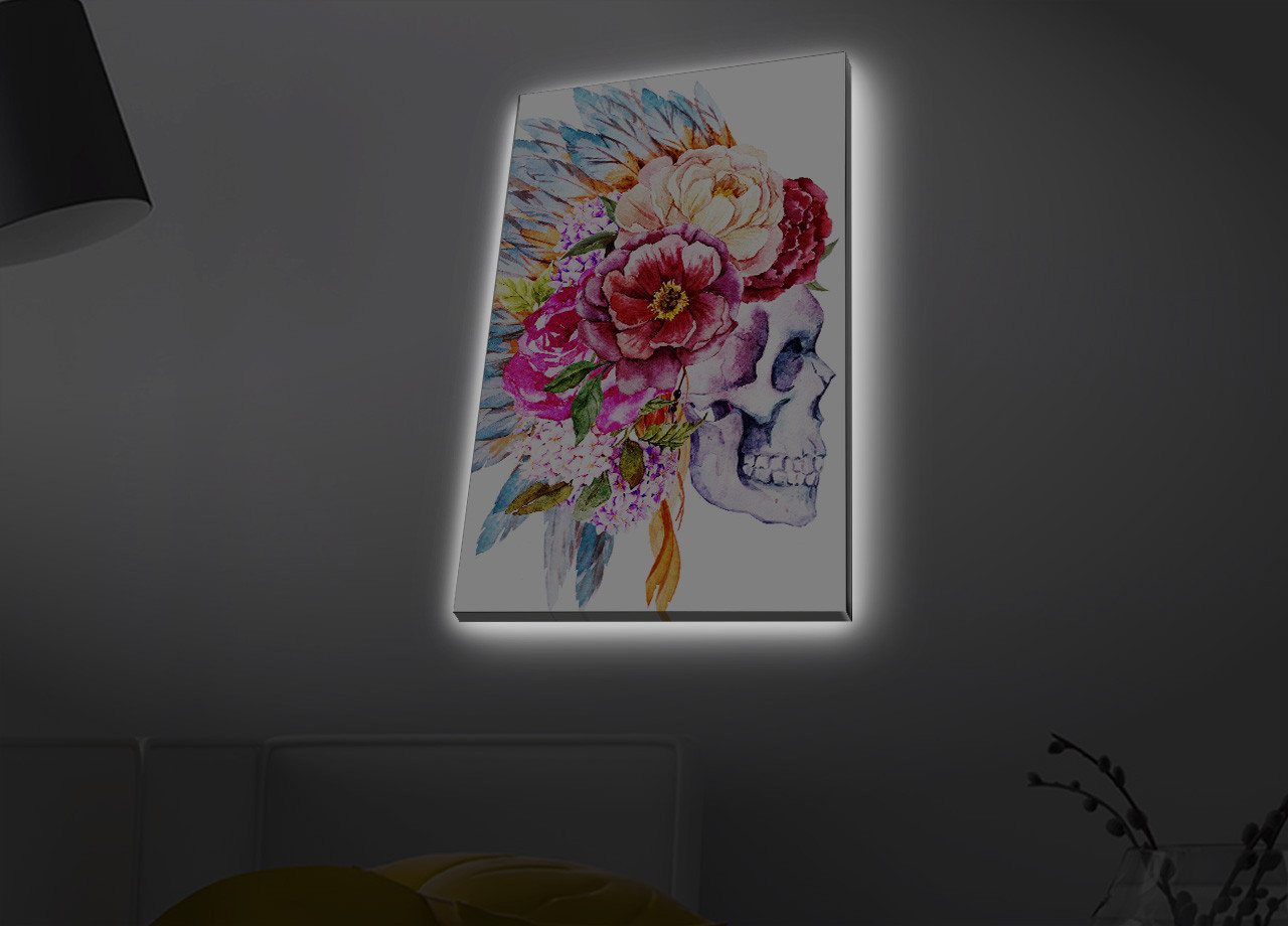 Wallity Leinwandbild LED4455 45 x 70 cm von Wallity