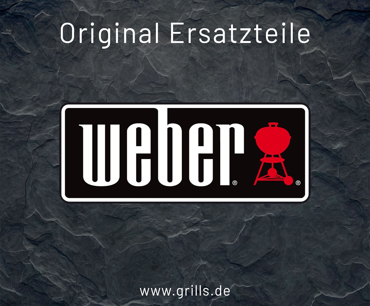 Weber Handle Black Premium Damper Rod Charcoal 19 (67577) von Weber