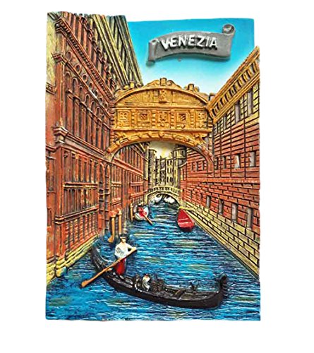 Venedig Italien Kühlschrankmagnet, 3D-Reiseaufkleber, Souvenirs, Kunstharz, Heim- und Küchendekoration, Italien-Kühlschrankmagnet aus China von Wedare Magnet Souvenir