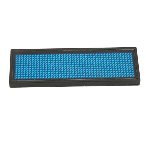 LED-Visitenkartendisplay, Wiederaufladbares LED-Namensschild mit Programmierbarem Blauen 300-mAh-Akku mit Magnet für Restaurants von Weikeya