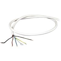 Herdanschluss-Set Kabel & Dose - 1,5 Meter, weiß von Weitere