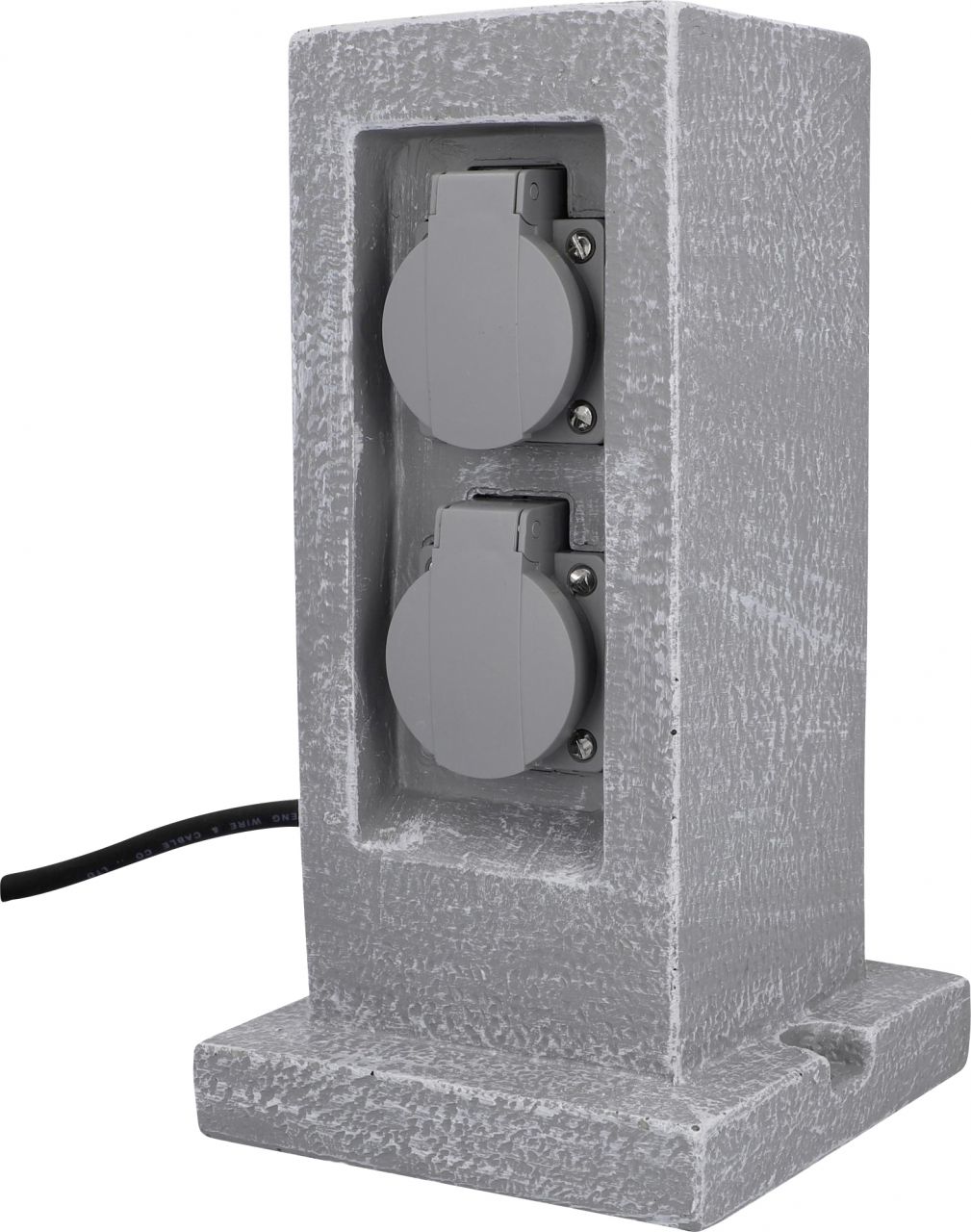 Steckdosen-Verteiler Granit 2 Steckdosen, 1 mechanische Zeitschaltuhr von Weitere