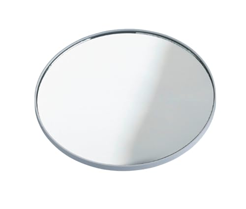 WENKO Kosmetikspiegel, 300 % Vergrößerung, Kunststoff, 12 x 0.5 cm, Chrom von WENKO