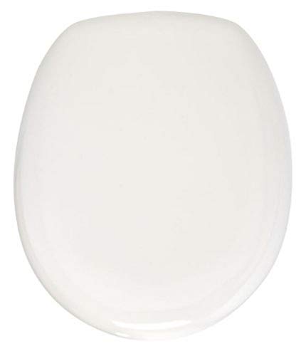 Wenko 216003100 WC-Sitz Malaga, Edelstahlbefestigung, antibakteriell, kratzfest, hochwertiges Material, Duroplast, weiß, 46 x 39 cm Wenko 216003100 WC-Sitz Malaga, Edelstahlbefestigung, antibakteriell, kratzfest, hochwertiges Material, Duroplast, weiß, 46 x 39 cm von WENKO