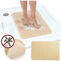 Maximex Wellness Fußmatte Beige, 40 x 60 cm, Beige, Kunststoff beige - beige von Wenko