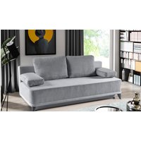 WERK2 Schlafsofa "Rosso", 2-Sitzer Sofa und Schlafcouch mit Federkern & Bettkasten von Werk2