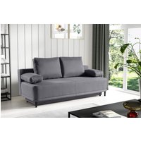 WERK2 Schlafsofa "Street", 2-Sitzer Sofa und Schlafcouch mit Federkern & Bettkasten von Werk2