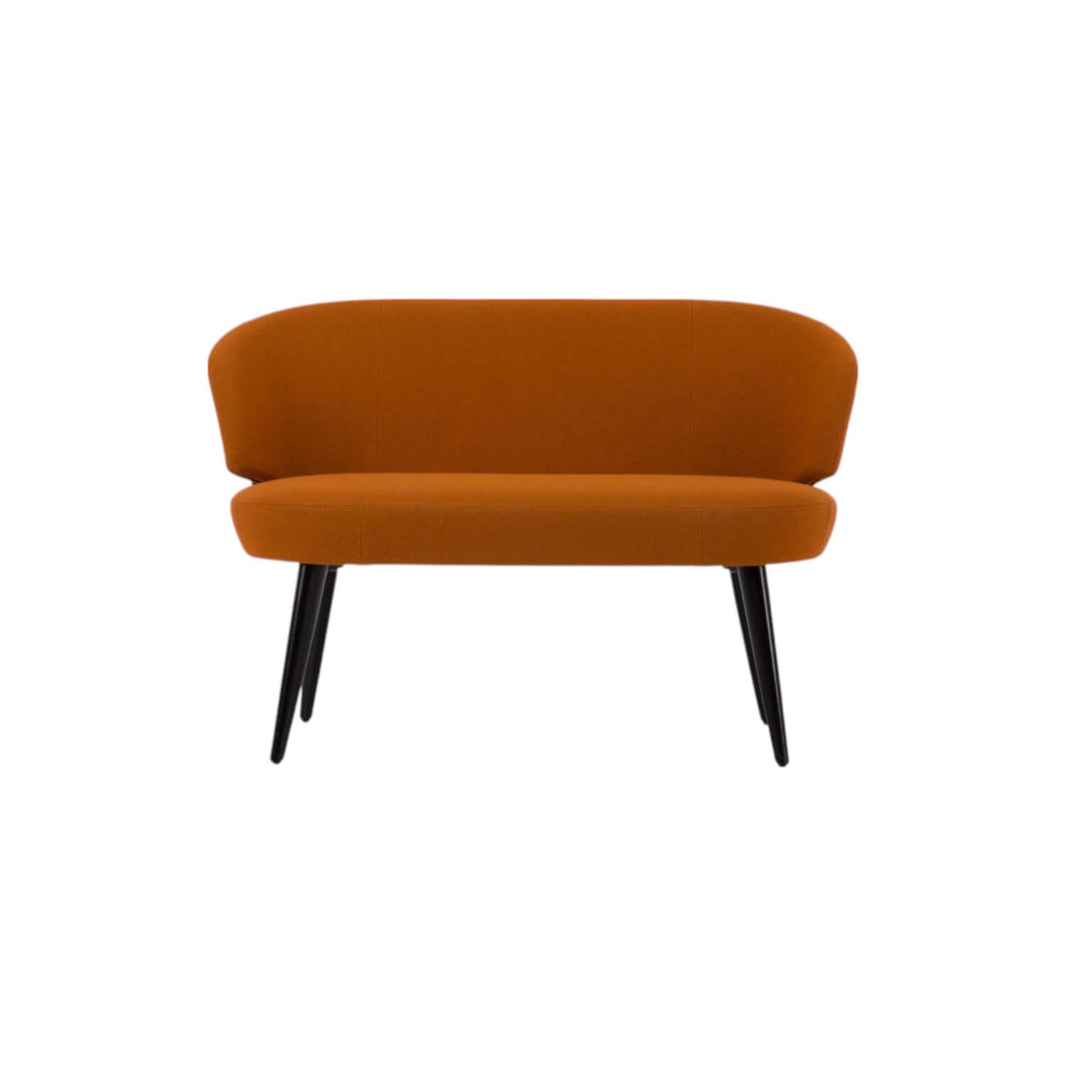 Bank Trick Stoff 111 92 Orange Gestell Holz Schwarz Bank Trick Stoff 111 92 Orange Gestell Holz Schwarz von Werther