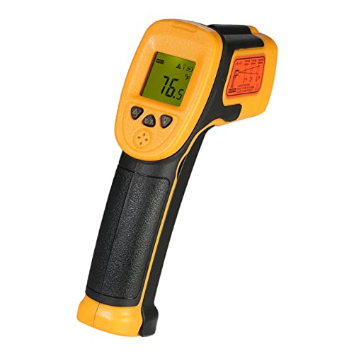 Weytoll Thermometer Digitale, Nicht für Menschen -32~550°C, Genauigkeit ±1℃, für Kochen/Barbecue/Gefrierschrank/Industrie, Thermometer Digital Laser Temperaturmessgerät von Weytoll