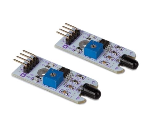 Whadda Lichtsensor, einstellbare Empfindlichkeit, integrierte SMD-LED, 3,3-5 VDC, weiß von Whadda