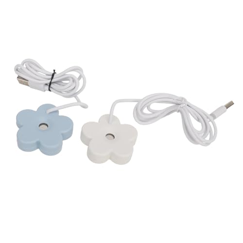 Wifehelper Kleiner Blumen-USB-Luftbefeuchter, Mini Tragbarer USB-Blumen-Luftbefeuchter, Geräuschloser Betrieb, IPX7 Wasserdicht, Automatischer Abschaltschutz von Wifehelper
