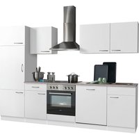 wiho Küchen Küchenzeile "Kiel", mit E-Geräten, inkl. Geschirrspüler, Breite 280 cm von Wiho Küchen