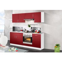 wiho Küchen Küchenzeile "Valencia", mit E-Geräten, Breite 210 cm von Wiho Küchen