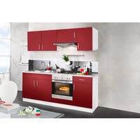 wiho Küchen Küchenzeile "Valencia", mit E-Geräten, Breite 210 cm von Wiho Küchen