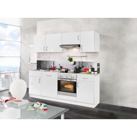 wiho Küchen Küchenzeile "Valencia", mit E-Geräten, Breite 220 cm von Wiho Küchen