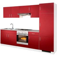 wiho Küchen Küchenzeile "Valencia", mit E-Geräten, Breite 270 cm von Wiho Küchen
