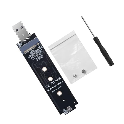 Wilgure M.2 Zu USB 3.1 Typ A Board Konverter Adapter NGFF B + M Schlüssel 10 Gbit/s M.2 NVME M Schlüssel Karte Für 2230 2240 2260 2280 USB3.1 Adapter von Wilgure