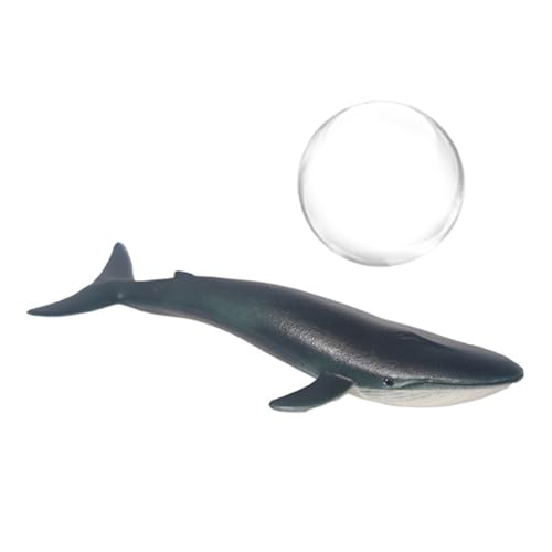 Cartoon-Hai-Wale, harmlose Miniatur-Dekoration für Aquarium, lebendige Farben, realistische schwimmende Figuren, geruchlose Dekoration, Mini B von Wilitto